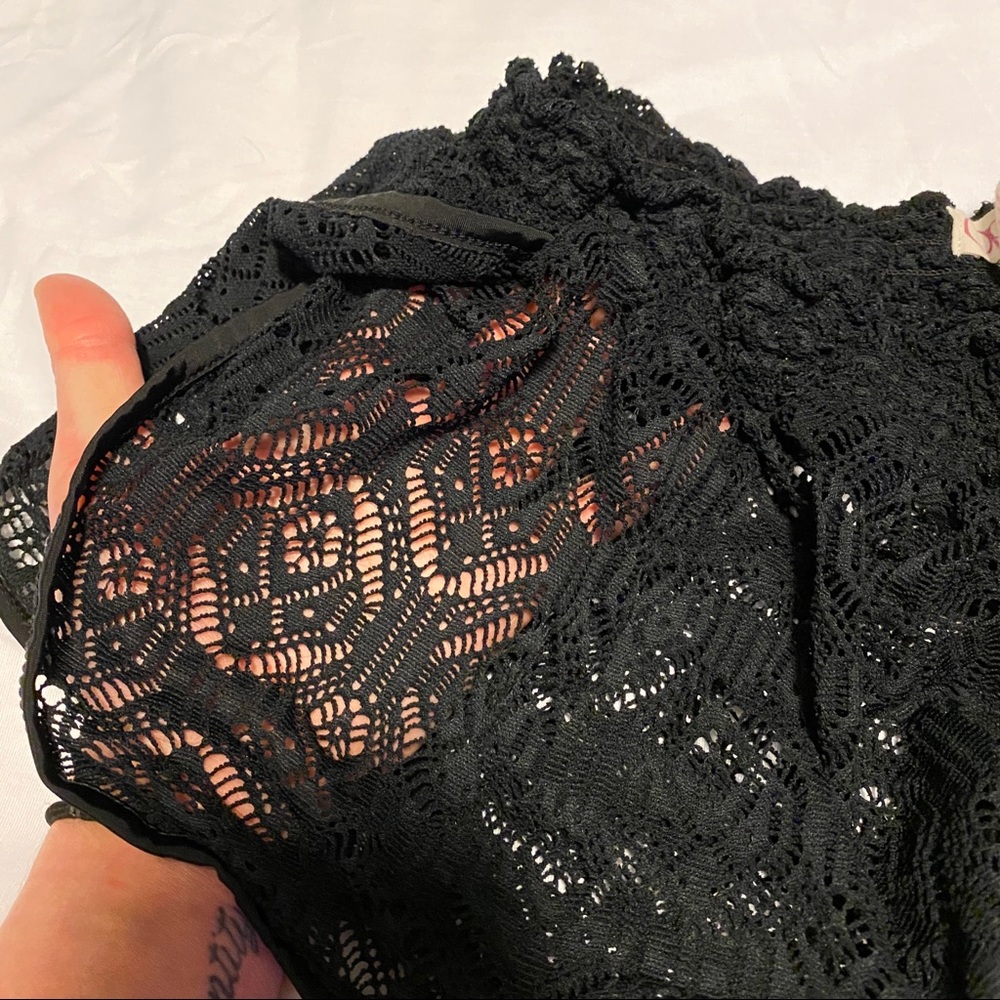 OP lace mesh women’s shorts size XLarge